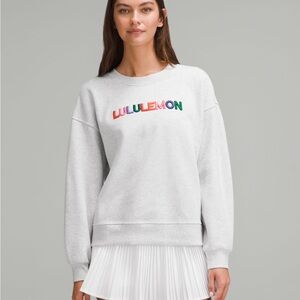 Selling Lululemon oversized fleece crew